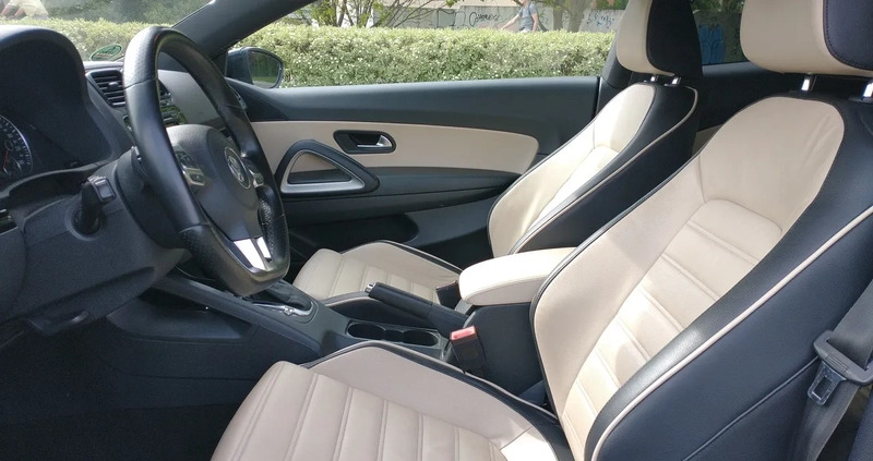 Volkswagen Scirocco cena 36500 przebieg: 174456, rok produkcji 2014 z Warszawa małe 137